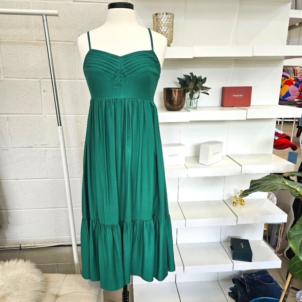 NWT Kelly Green Strappy Dress